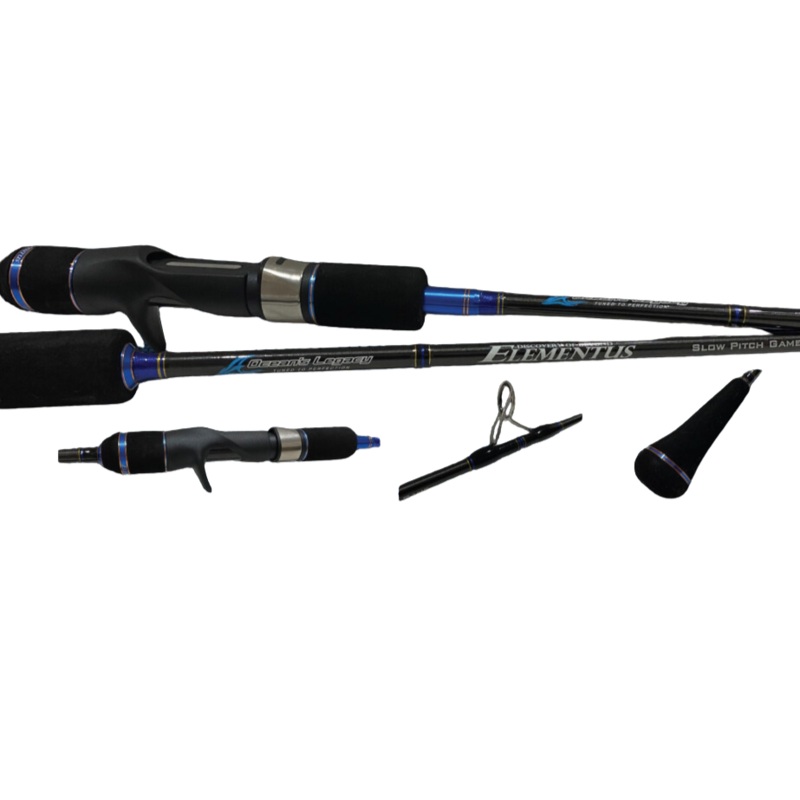 Ocean's Legacy Elementus Slow Pitch Jigging Rods