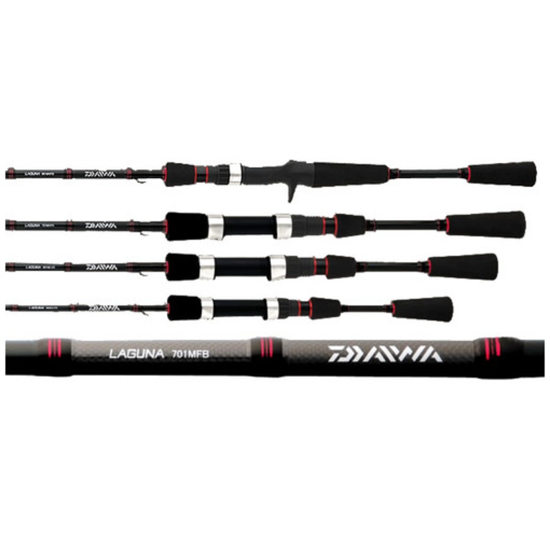Daiwa LAG562ULFS Laguna Spinning Rod, 5'6", 2 Pc, Fast, UL, 1/32-1/8