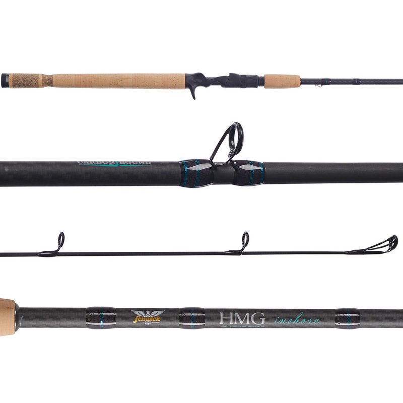 Fenwick HMG HMGIN70H-FC Inshore Casting 7', 1pc, H, Fast, 9 Guides