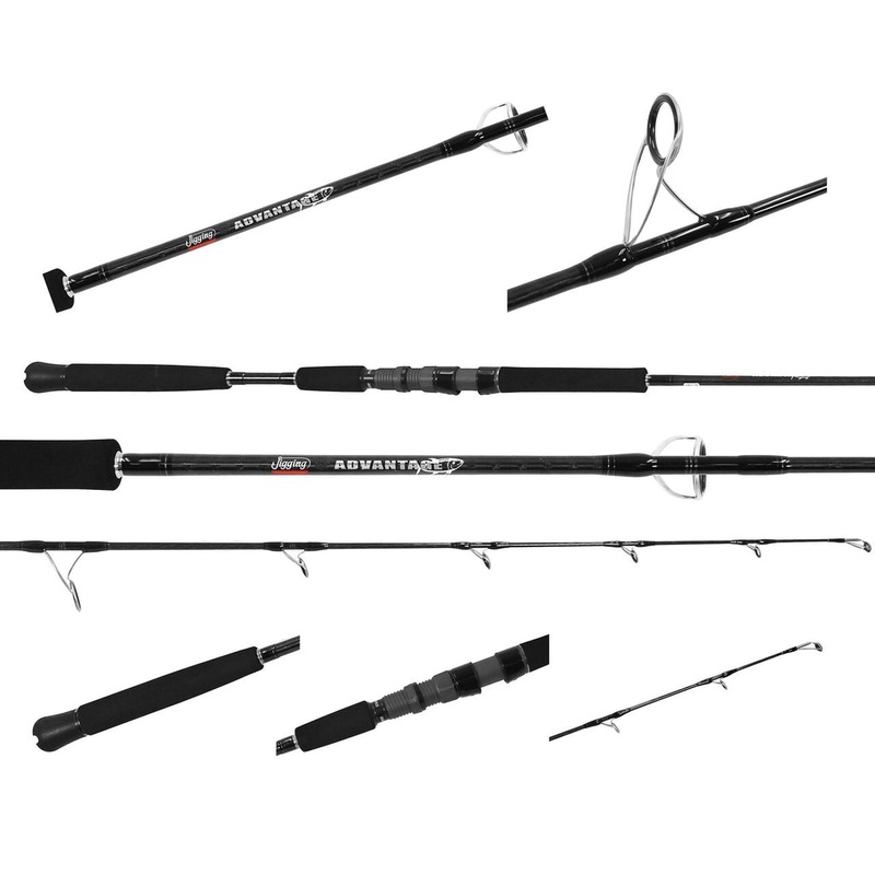 Jigging World Ghost Hunter Advantage Spinning Jigging Rods