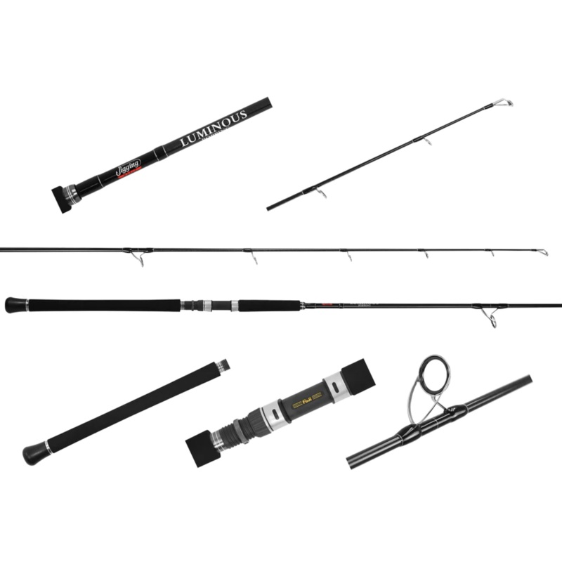 Jigging World Luminous Popping Spinning Rods