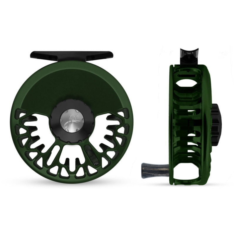 Abel Vaya Deep Green Fly Reel - 5/6