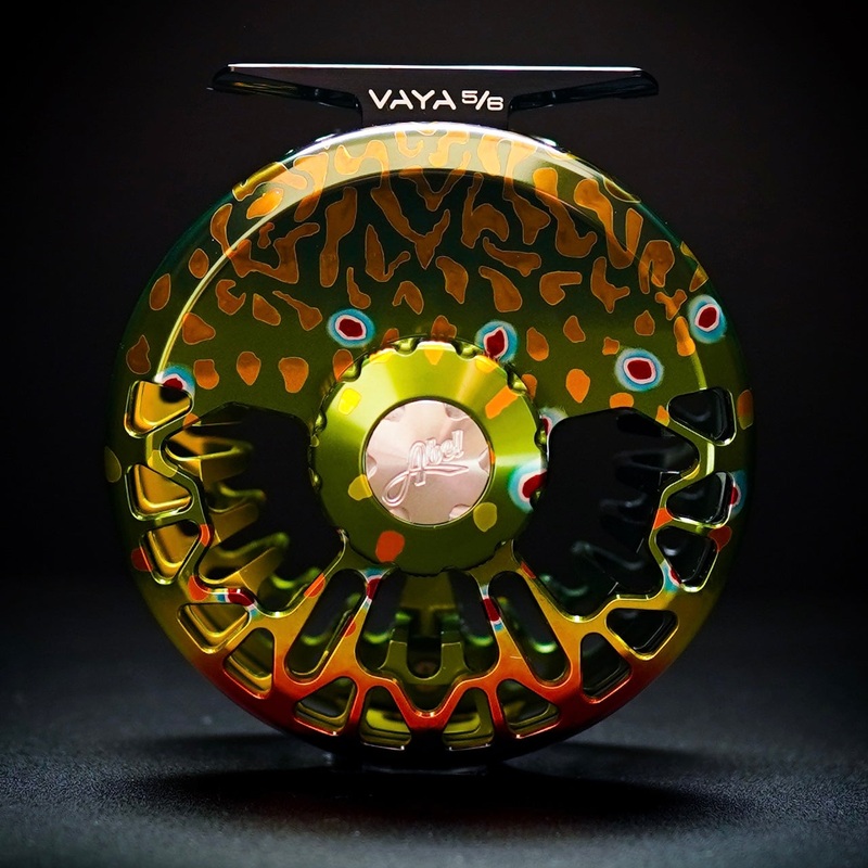 Abel Vaya Native Brook Fly Reel w/ Native Brook Drag Knob  - 5/6