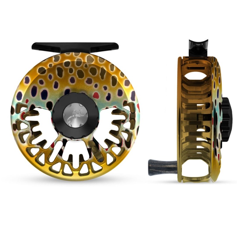 Abel Vaya Native Brown Fly Reel - 5/6