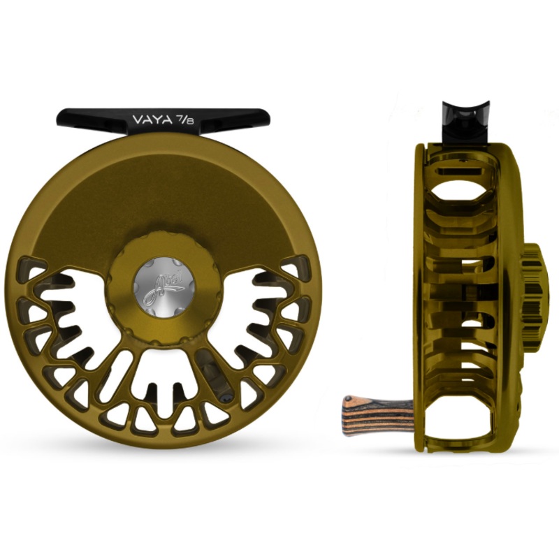 Abel Vaya Satin Dark Olive Fly Reel - 7/8