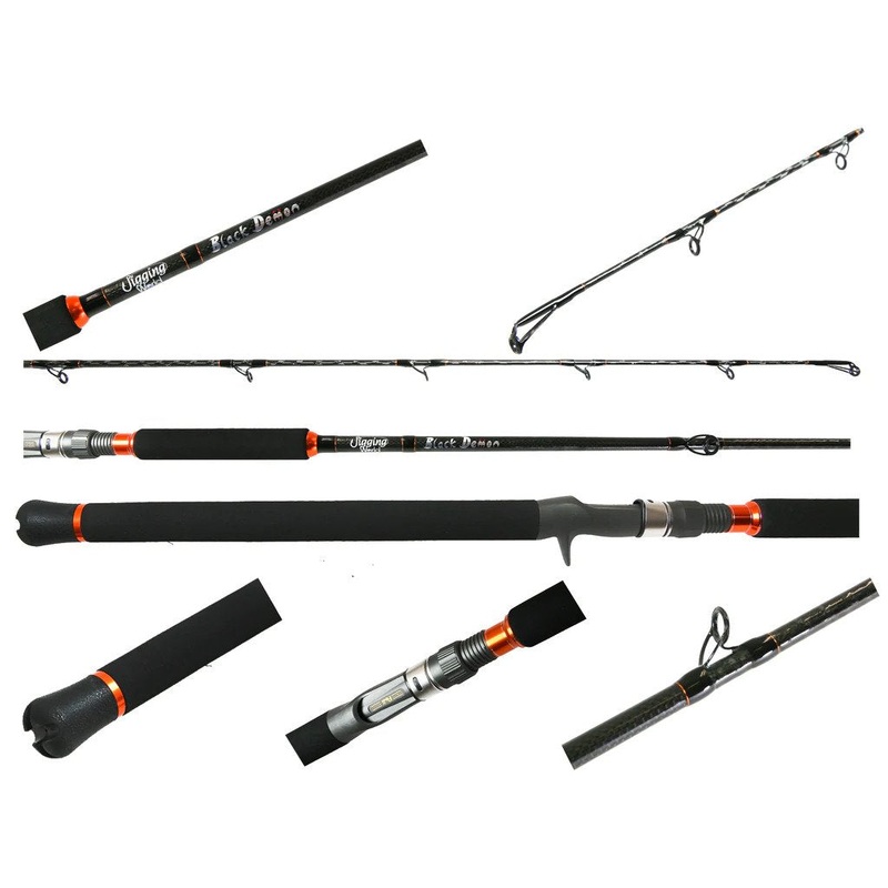 Jigging World Black Demon Casting Rods