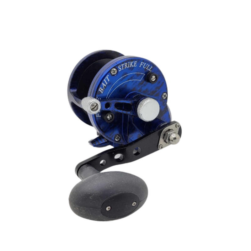 Avet JX 6.0 MC Single Speed Lever Drag Casting Reel, Blue Camo