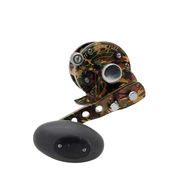 Avet SXJ 6/4 MC Lever Drag Casting Reel, Green Camo