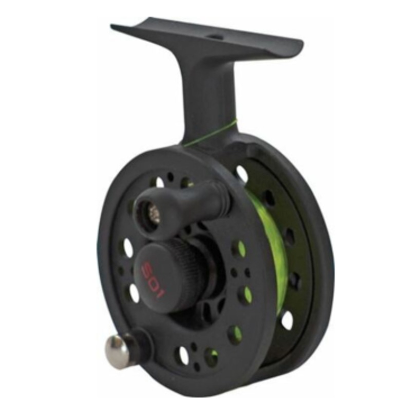 Mr. Crappie Solo Jiggin' Reel Pre-spooled With Premium Hi-Vis Yellow Line SO1
