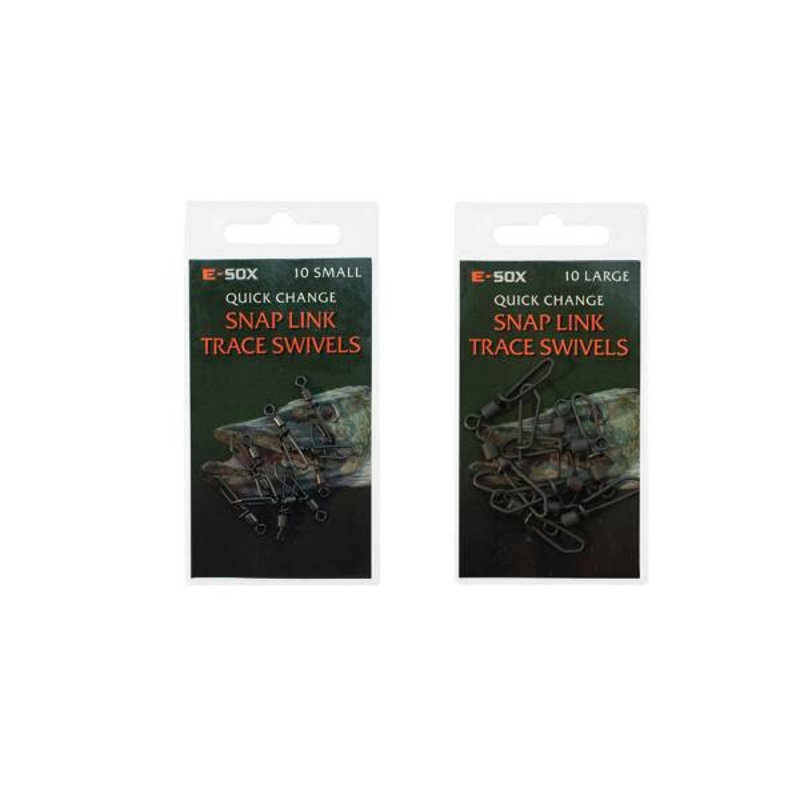 Drennan E Sox QC Predator Snap Link Trace Swivels