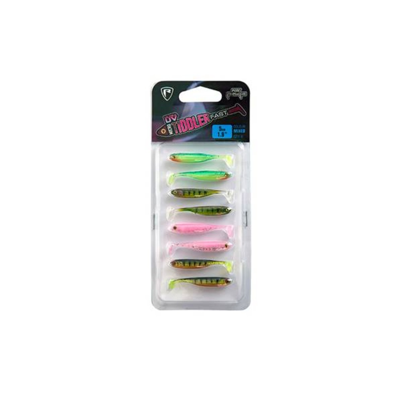 Fox Rage Ultra UV Micro Tiddler Fast 5cm Softbaits