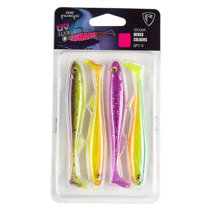Fox Rage Ultra UV Slick Shad Mixed