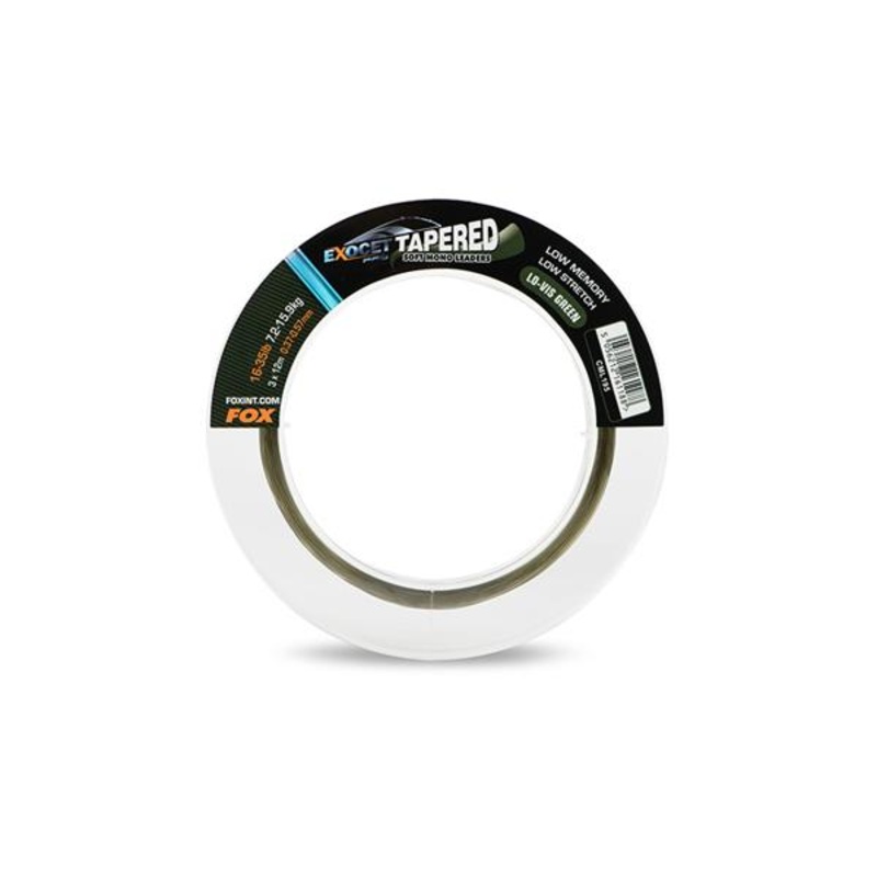 Fox Exocet Pro Tapered Soft Mono Casting Leaders