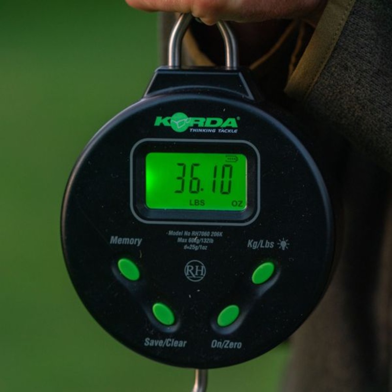 Korda Digital Scales 132lb/60kg