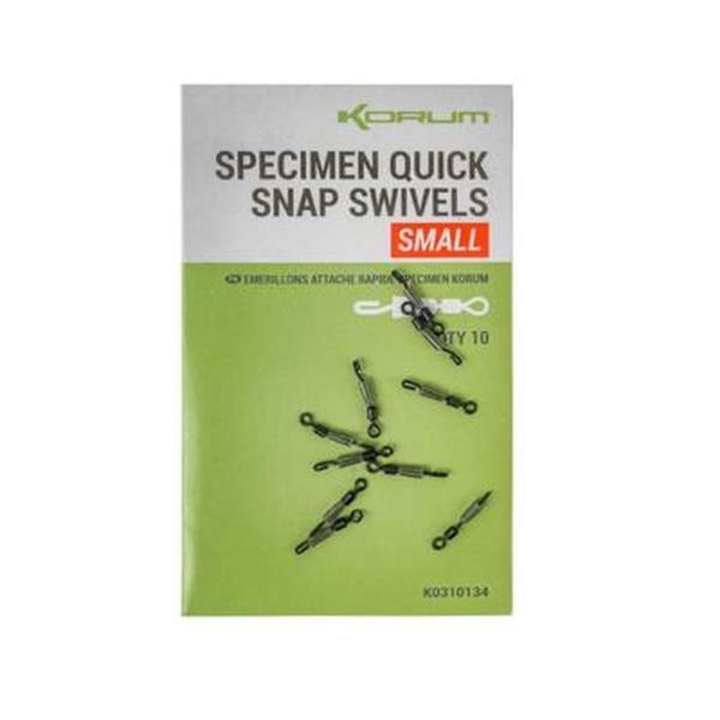 Korum Specimen Quick Snap Swivels