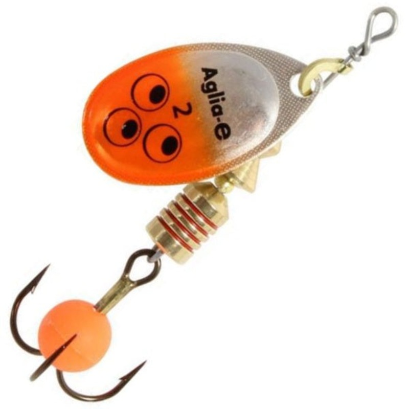 Mepps Aglia e Brite Orange Blade Spinner Lure