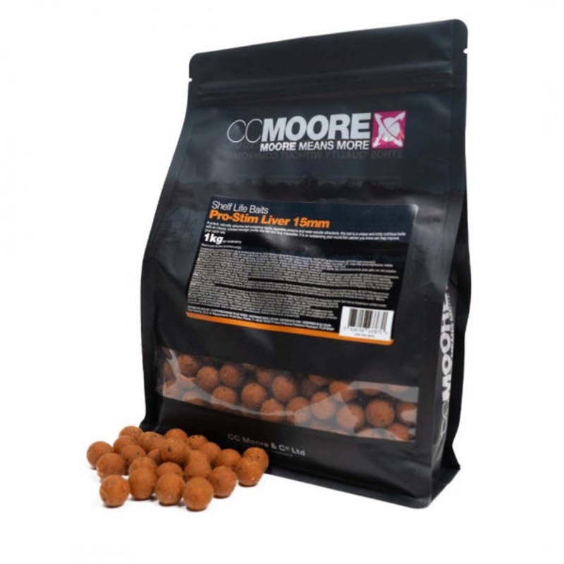 CC Moore Pro Stim Liver Boilies Shelf Life 1kg