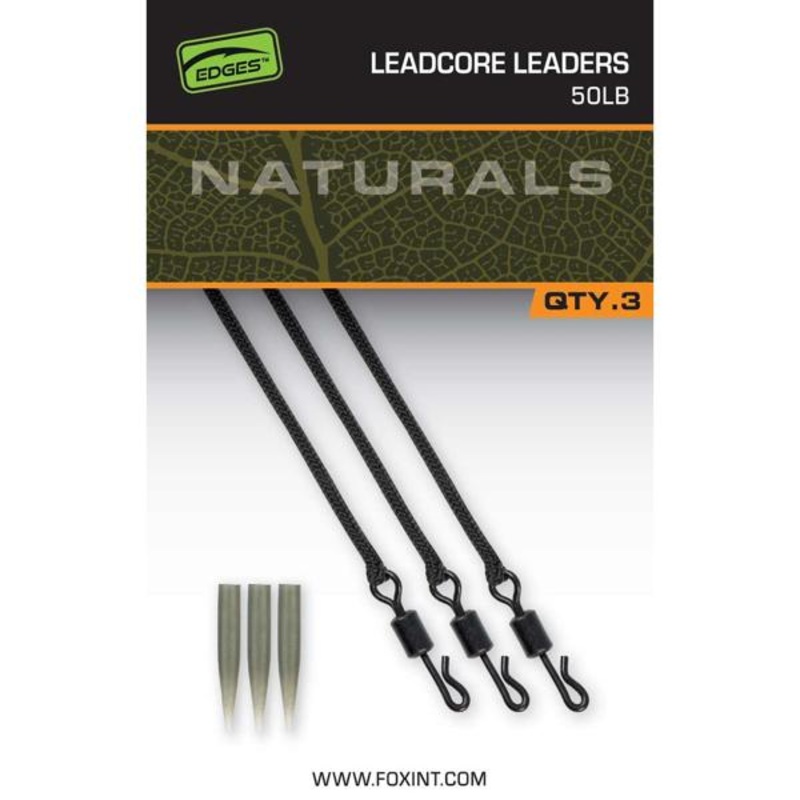 Fox Naturals Leadcore  Leaders 50lb