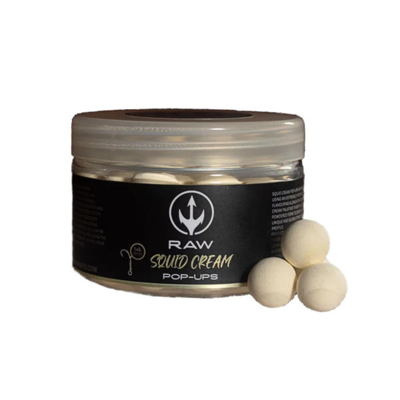 Raw Baits Squid Cream Pop Ups