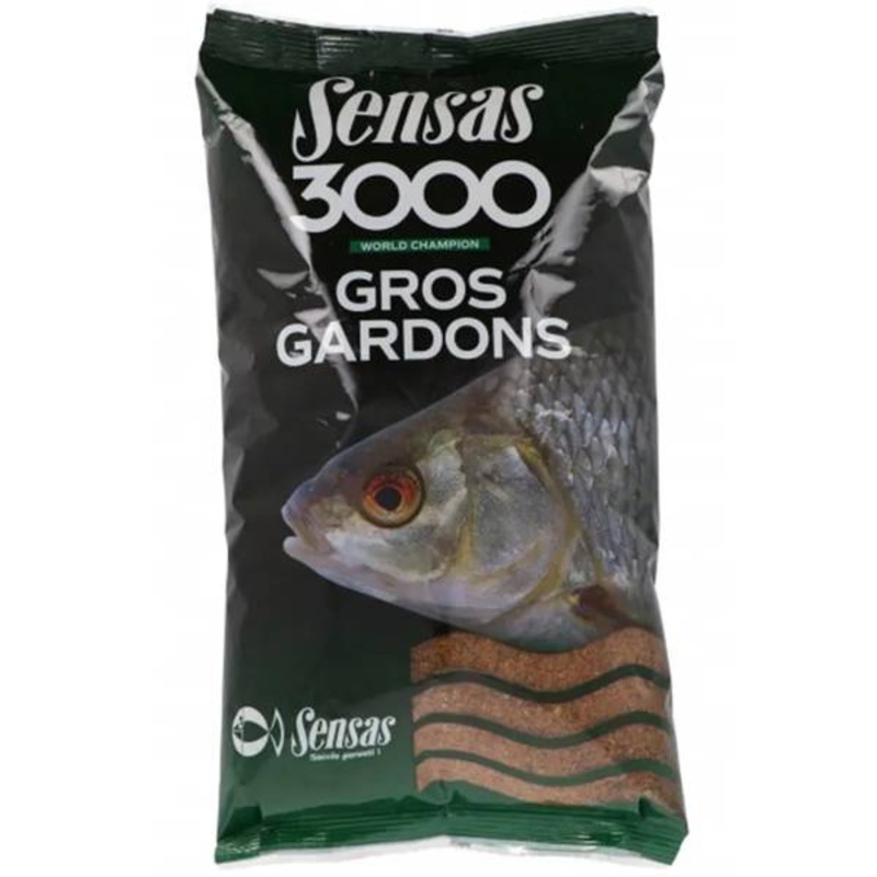 Sensas 3000 Gros Gardons Groundbait 1kg