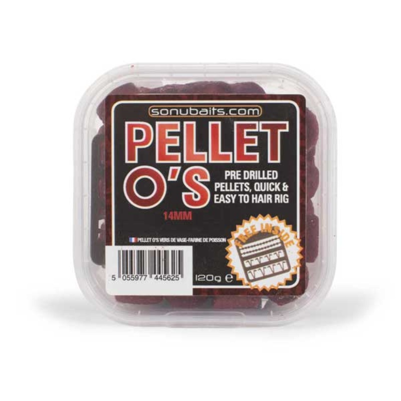 Sonubaits Pellet Os Pre Drilled Pellets 14mm