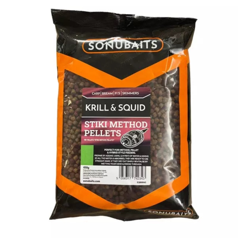 Sonubaits Stiki Method Krill/Squid 2mm Pellets