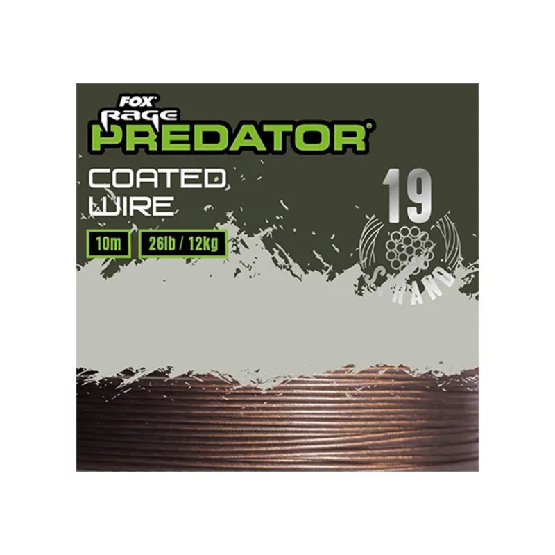 Fox Rage Predator 19 Strand Coated Trace Wire