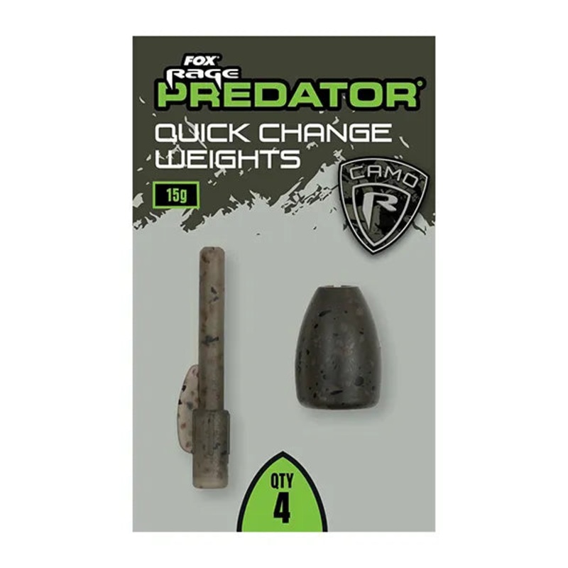 Fox Rage Predator Camo Quick Change Weights