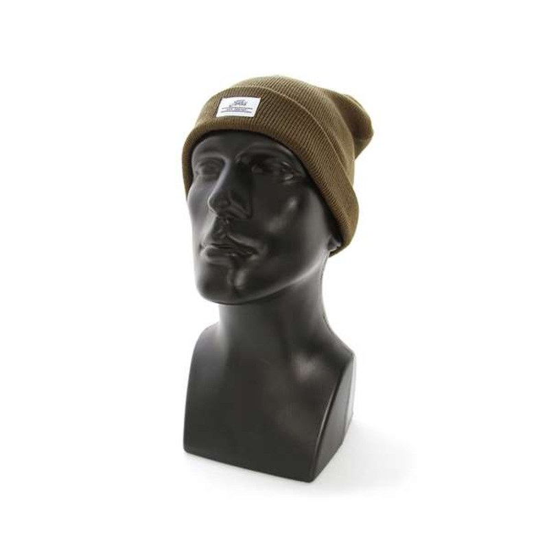 Fortis Olive Fold Beanie Hat