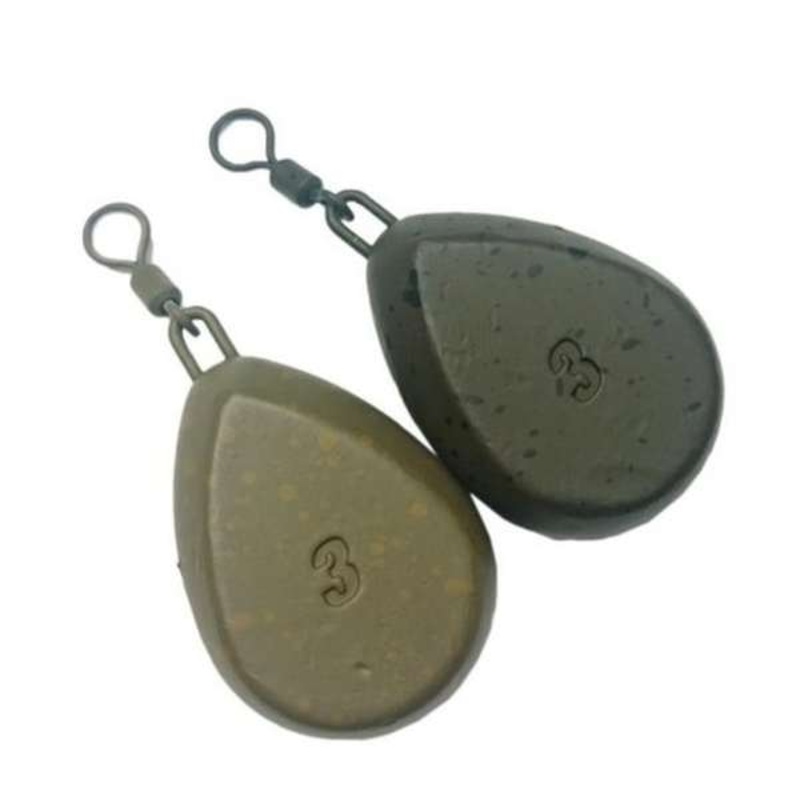 Korda Flat Pear Swivel Leads
