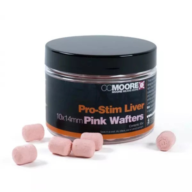 CC Moore Pro Stim Liver 10 x14mm Pink Wafters