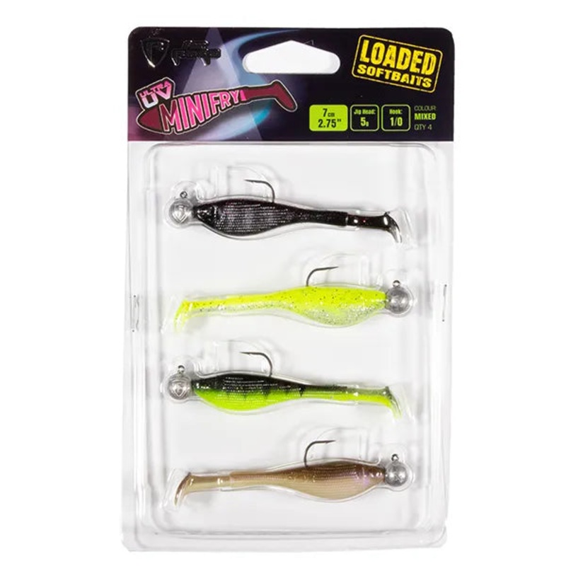 Fox Rage Ultra UV Minifry 7cm Loaded Softbaits