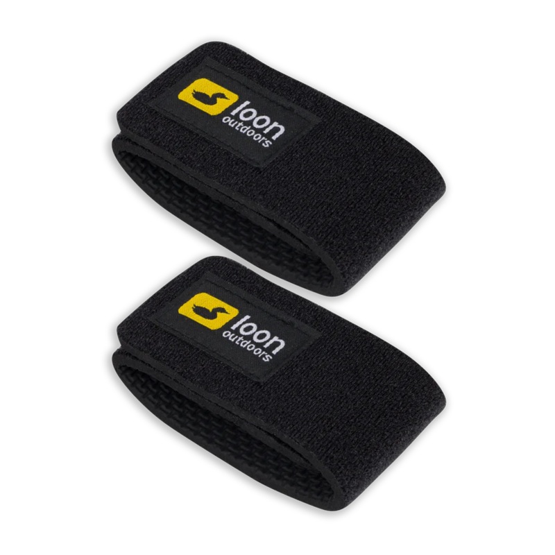 Loon Quickdraw Rod Wraps - Black - Regular 2 Pack