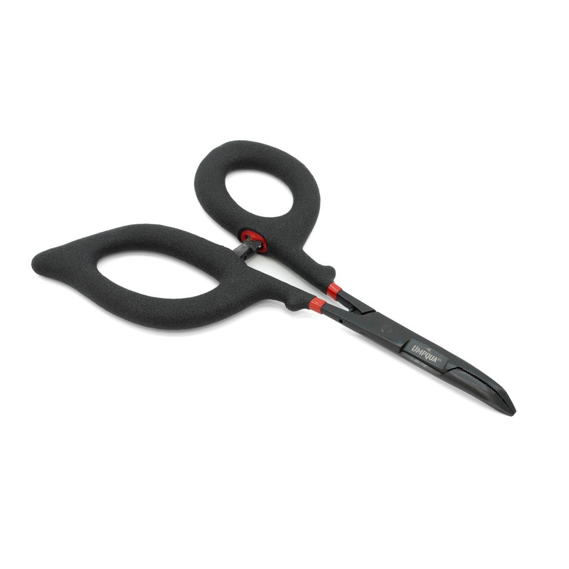 Umpqua - Rivergrip PS Scissor Clamp Curved 6"