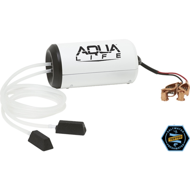 Frabill Aerator Dual Output 12V DC 50gal