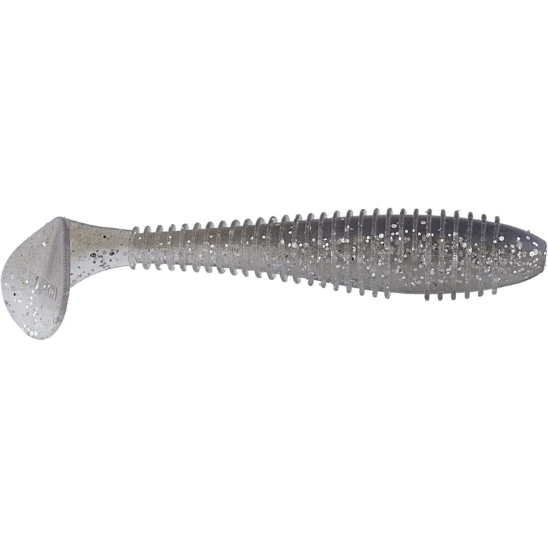 Keitech Fat Swing Impact Pro Blue Shiner, 3 4/5"