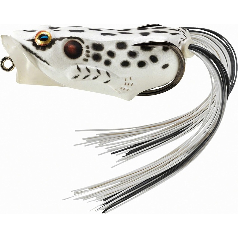 LiveTarget Frog Hollow Body Popper Topwater Lure, 2", 3/0