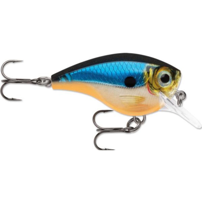 Rapala BX Big Brat Crankbait, Hard Flash, Square Bill (2-3/4", 3/4oz, Assorted Colors)