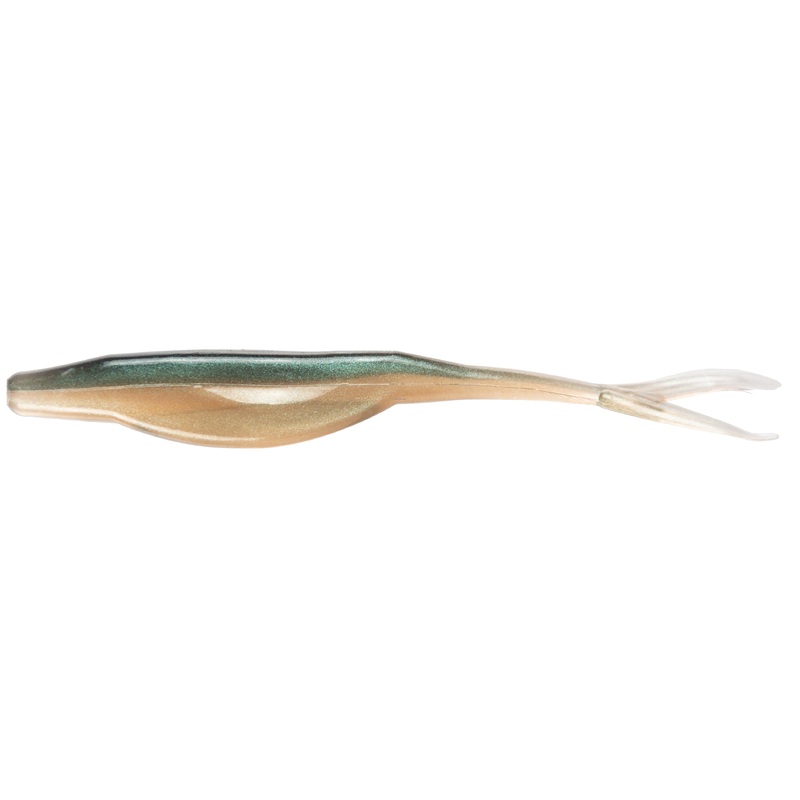 Zoom Super Fluke Jr., 4", 10Pk, Natural Green