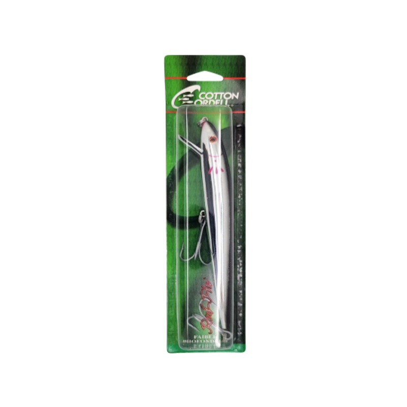 Cotton Cordell C1004 Red-Fin Chrome Black 7", 1 Oz, 3/0 0' - 1'