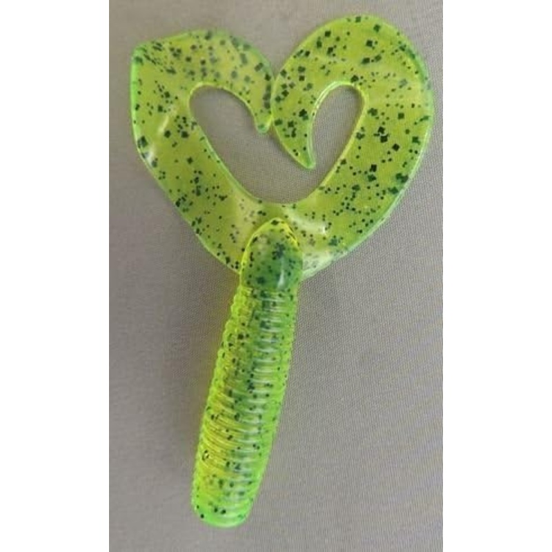 Dry Creek 211-DC145 Twin Tail Money Grubber Curltal Grub, 4"