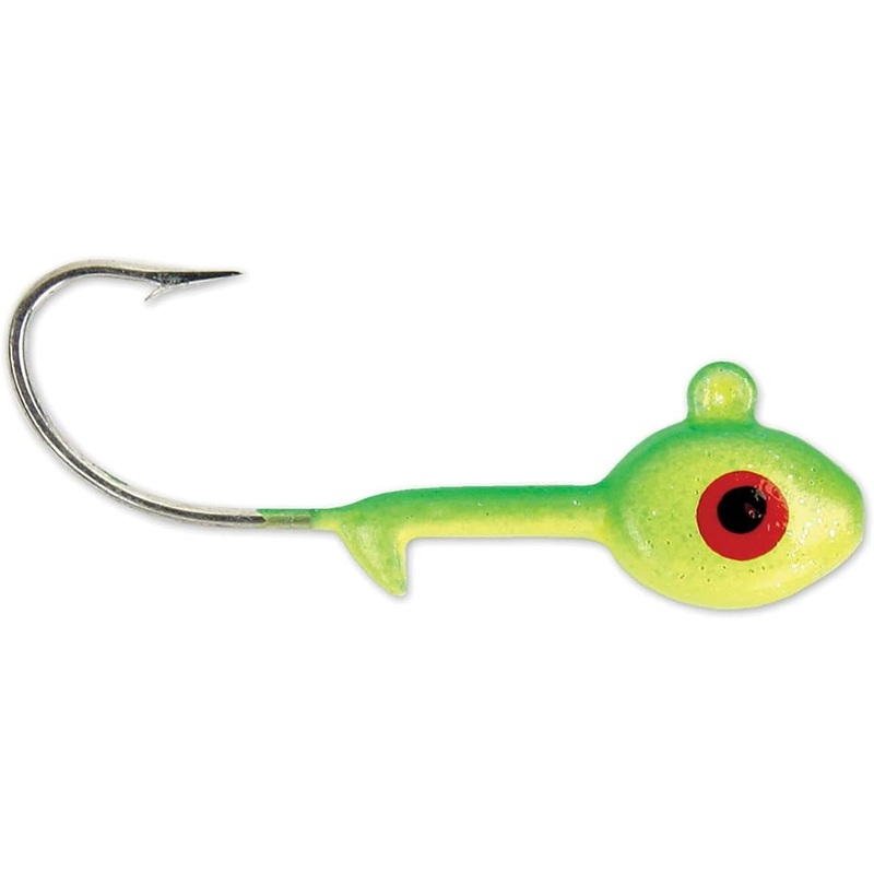 GOT-CHA Multi-Color Grub Head, 1/2 oz, 2/0 Hook (7-Pack)