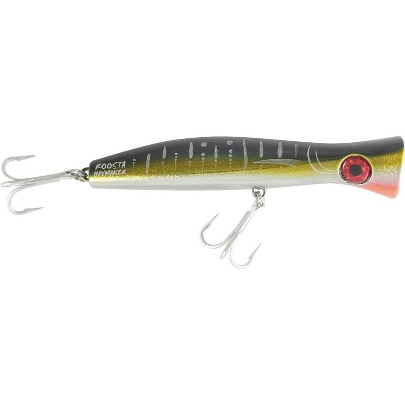 Halco Roosta Popper 195 7 3/4", 4 1/4 oz, Yellowfin
