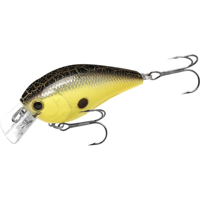 Lucky Craft LC1.5 Crankbait, 2", 1/2 oz, Black Moss
