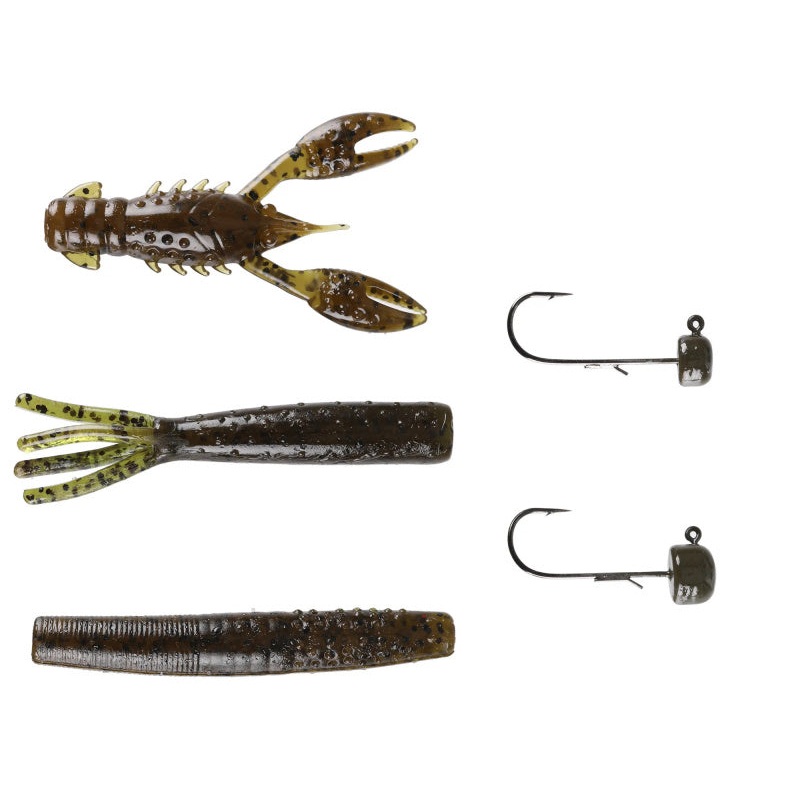 Z-Man KIT-NED-GP Ned Rig Kit - Green Pumpkin