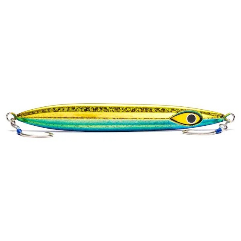 Mustad Rip Roller Slow Fall Jig, Fusilier Glitter, 200g