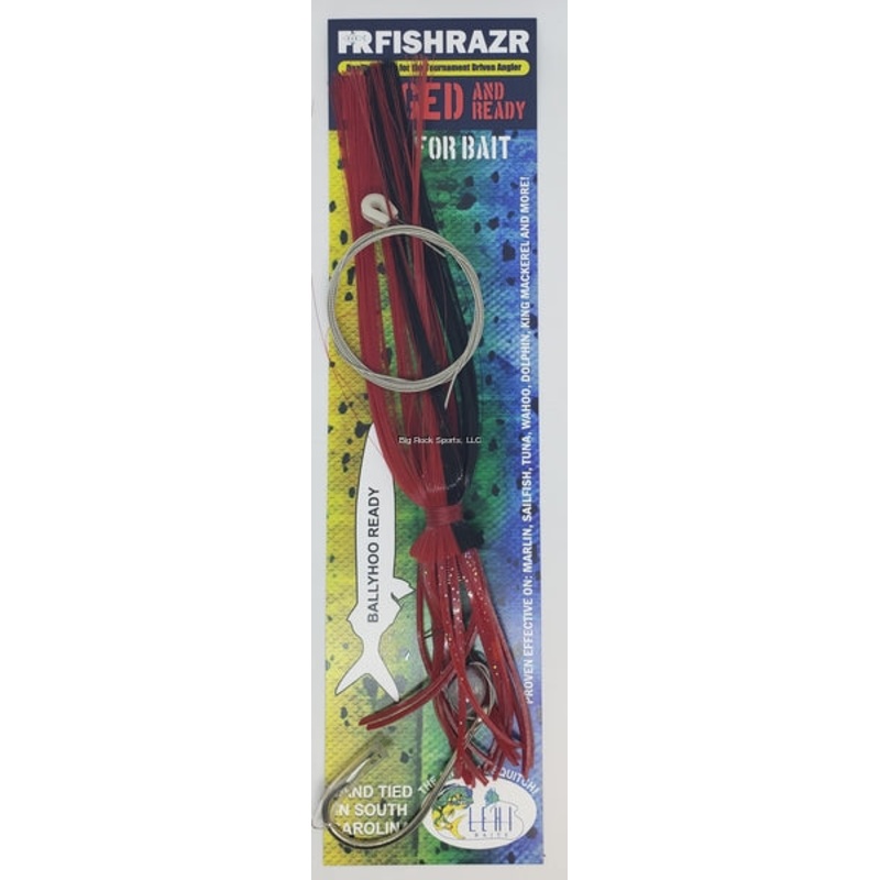 Fish Razr Rigged for Bally Squitch Red/Black