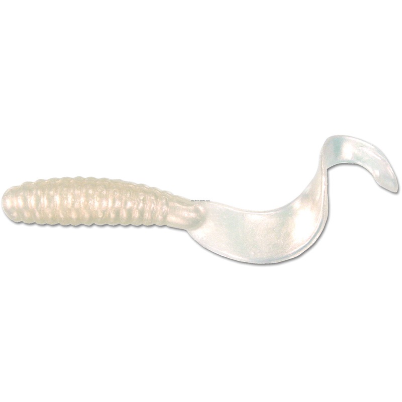 GOT-CHA Curltail Grub Fishing Lure, 6", 20pk (Assorted Colors)