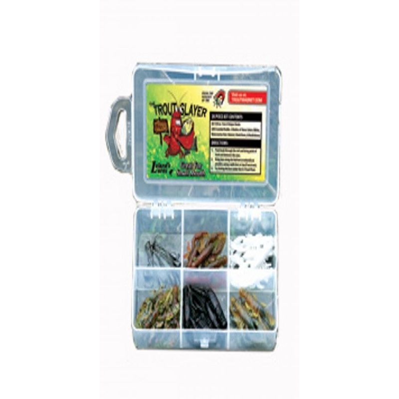 Leland Trout Magnet Kit & Grubs Shad Darts Slayer KIT -28 Piece Made in USA
