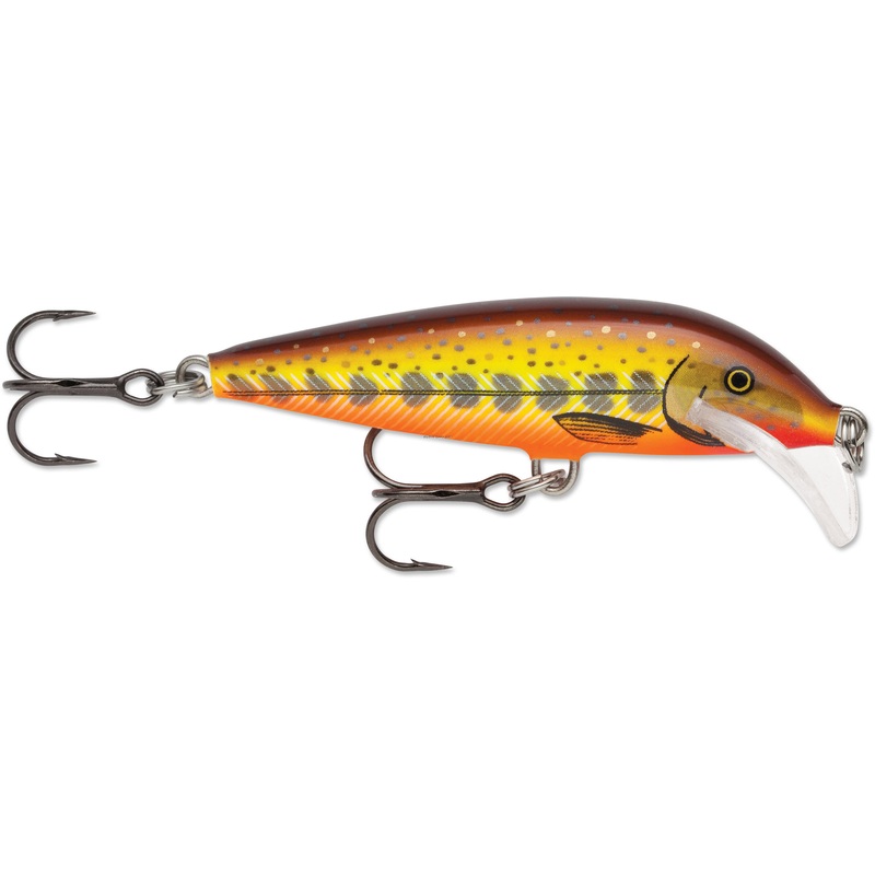 Rapala  Scatter Rap CountDown Lure, 2 3/4", 1/4oz, Hot Mustard Muddler